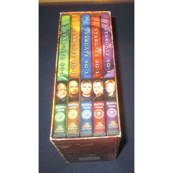 Stargate SG-1 - Complete Sixth Season (DVD, 2006, 5-Disc Set) - Picture 3 of 7